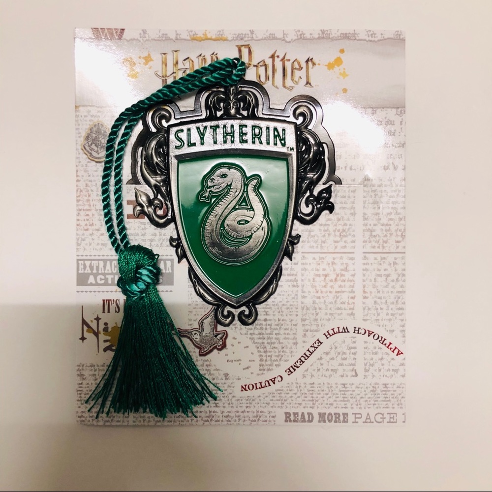Slytherin Crest Book Mark